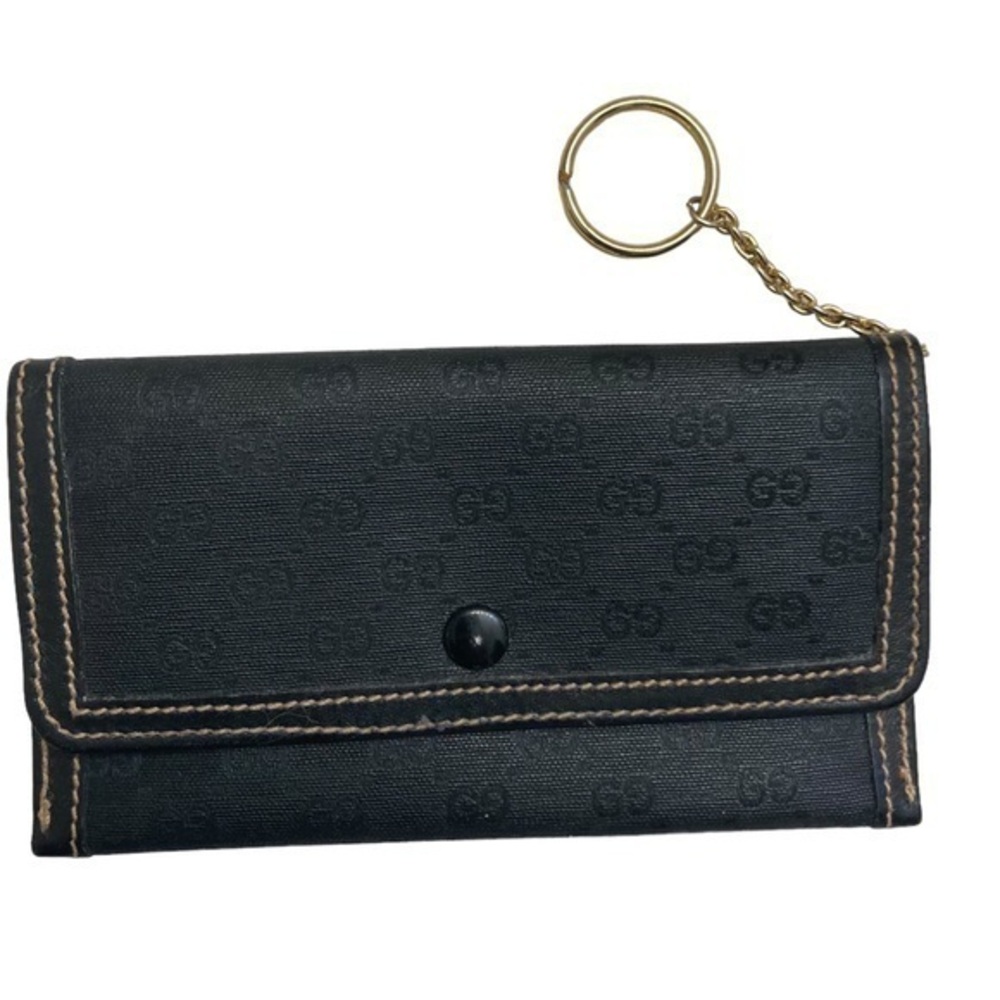 Gucci vintage mini keyring wallet pouch